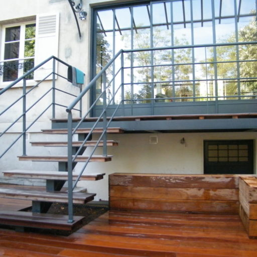 Bois, terrasses et abris